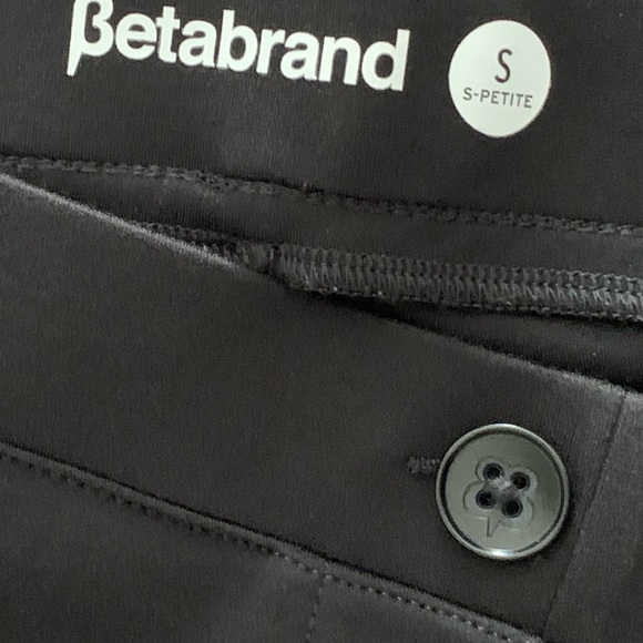 Betabrand Classic Dress Crop Yoga Stretch Pant in Black Sz S Petite - Picture 6 of 12